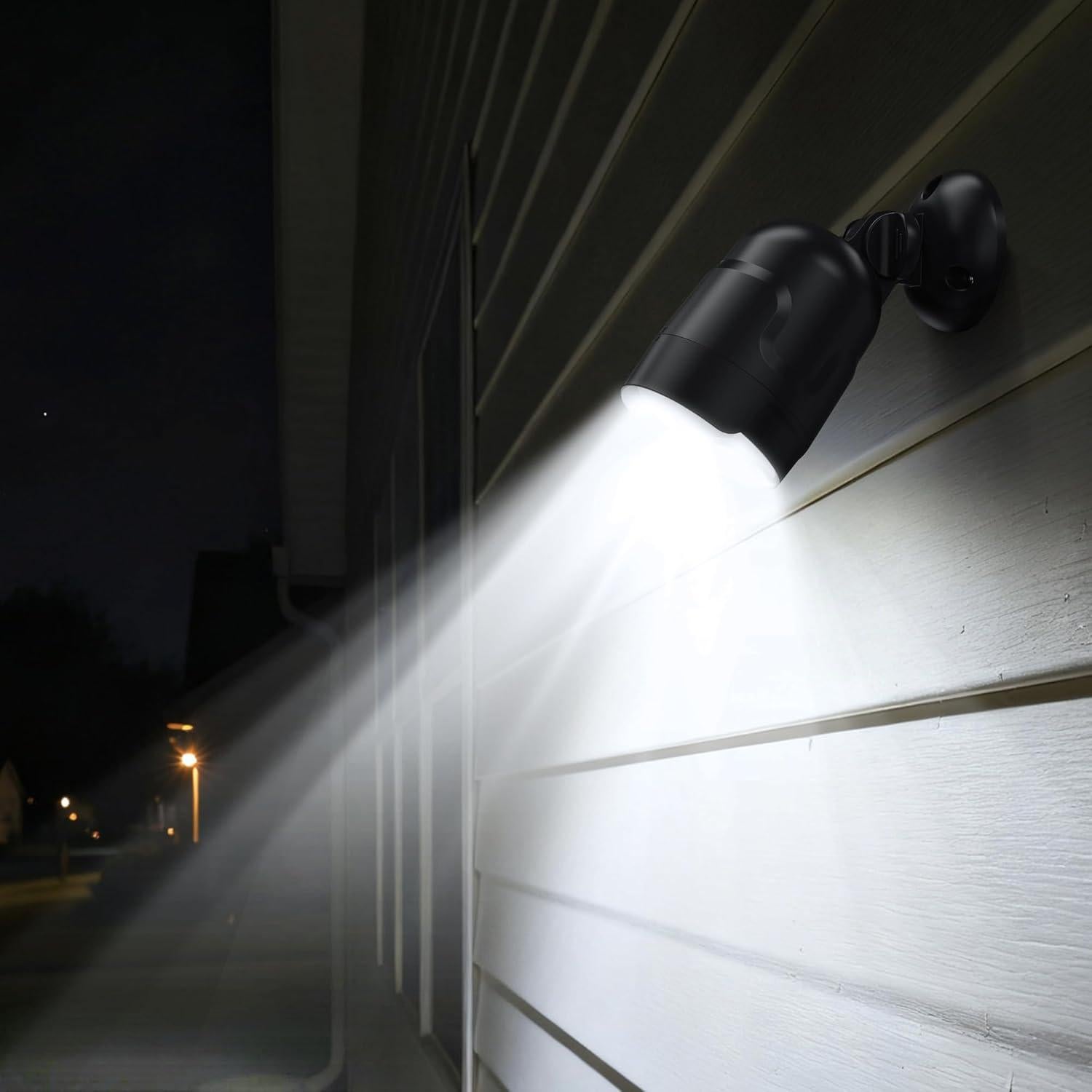 Luz de Sensor de Movimiento Mecanto 600 Lúmenes 2 Modos 4000mAh