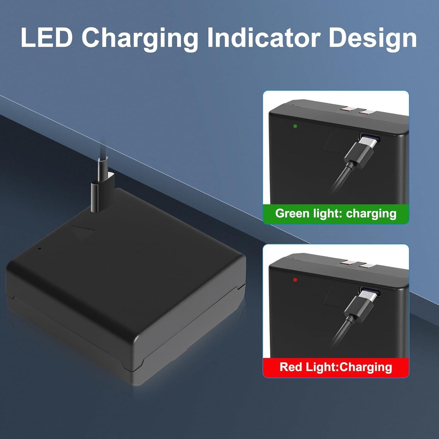 Batería recargable GOROFO VB18 para Godox V860 V850 Speedlite