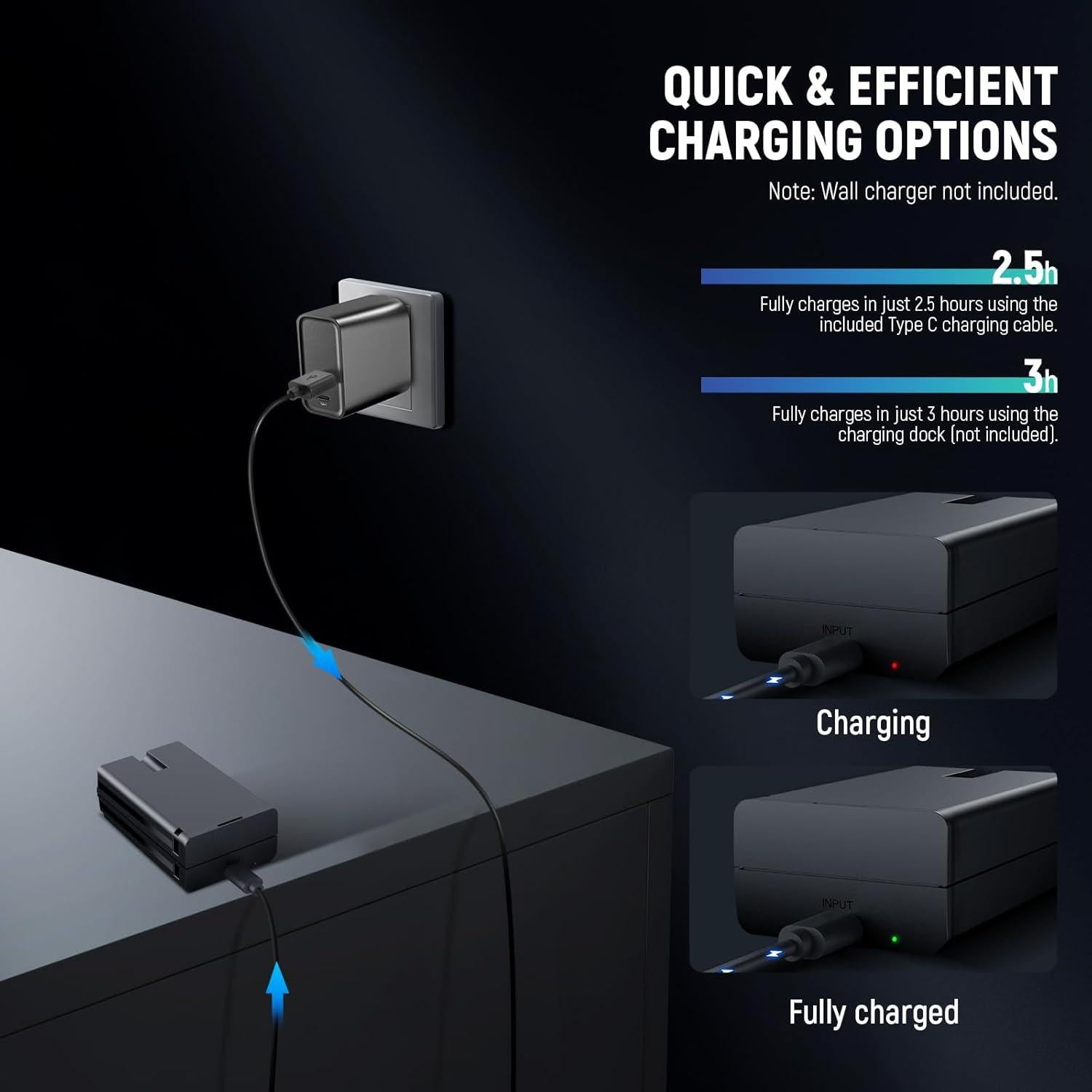 Batería de Litio Neewer 7.2V 3000mAh para Flash Speedlite