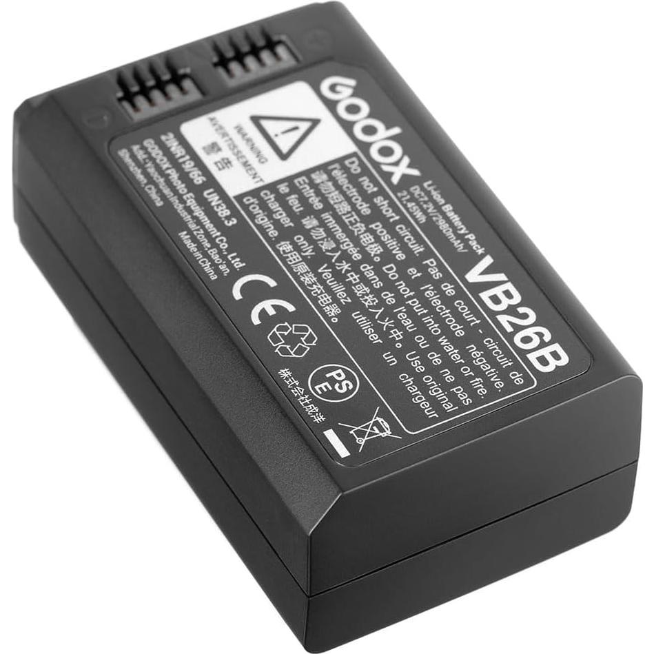Batería Godox VB26B Li-ion 2980mAh para Flash V1 V860III