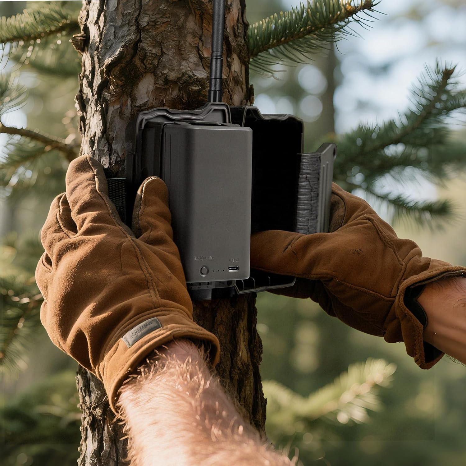 Paquete de 2 Baterías Recargables Litio 11.1V 7000mAh para Cámaras Stealth Cam