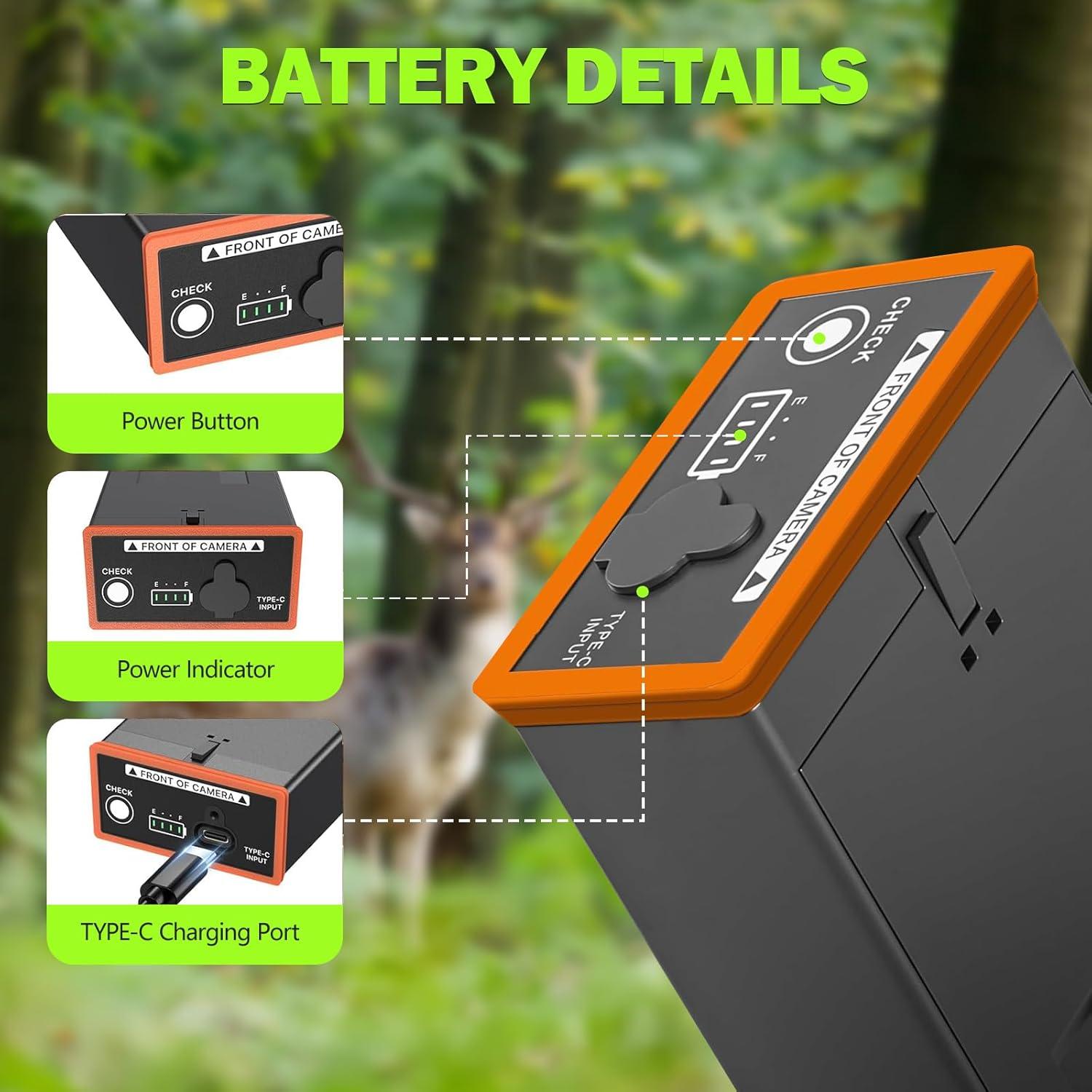 Baterías Recargables de Litio Power Mag 5000mAh - 2 Paquete