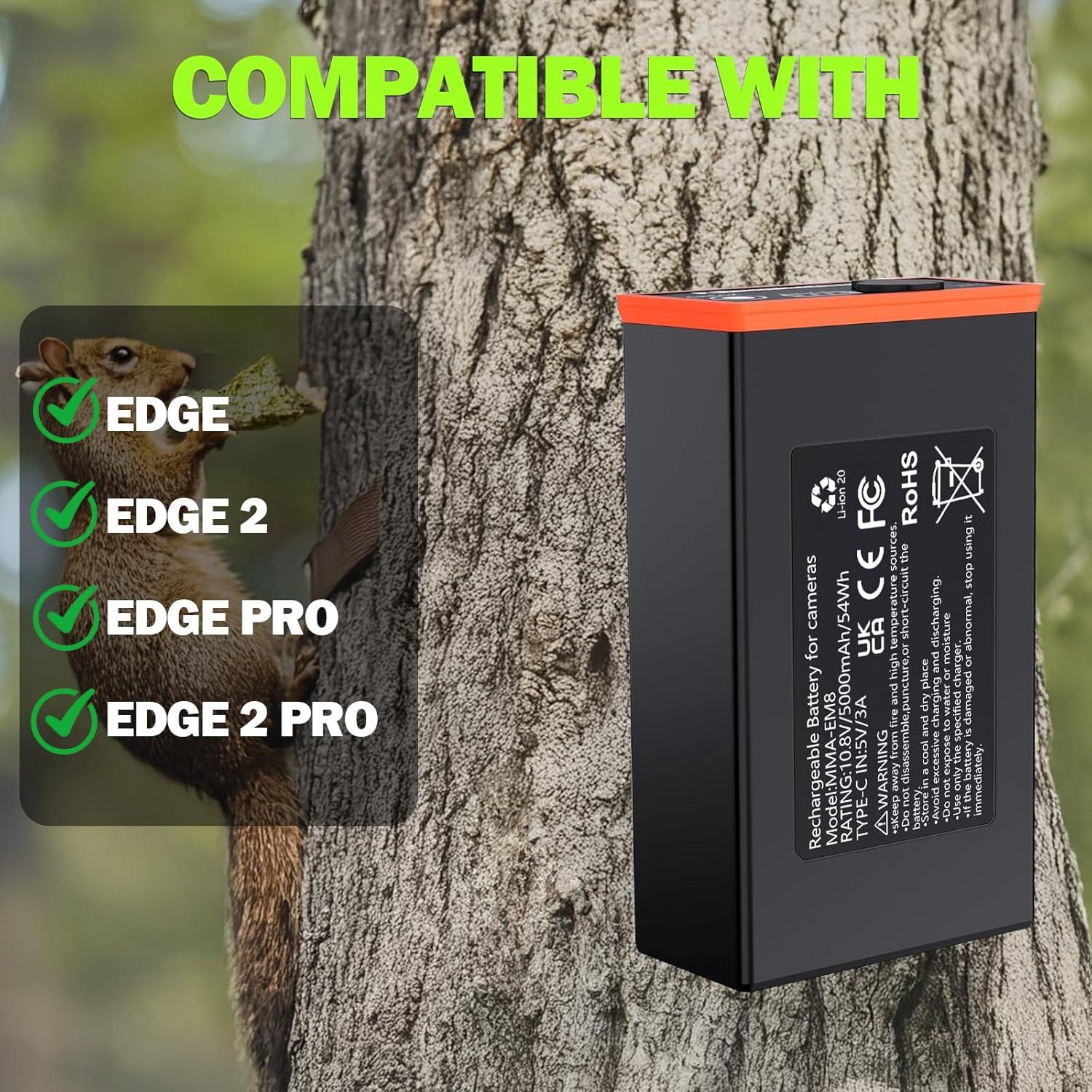 Baterías Recargables de Litio Power Mag 5000mAh - 2 Paquete