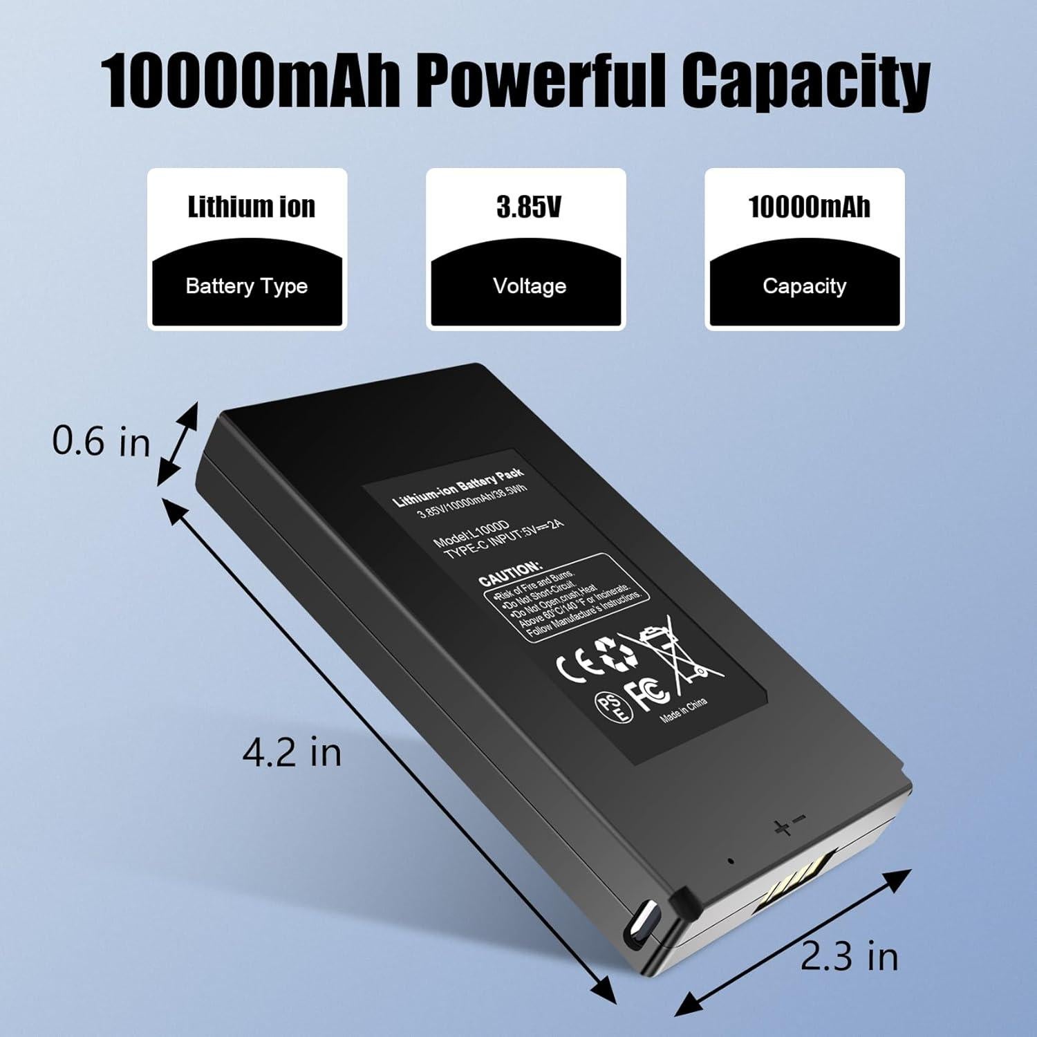 Batería Recargable Litio 10000mAh REACELL para Cámara GardePro