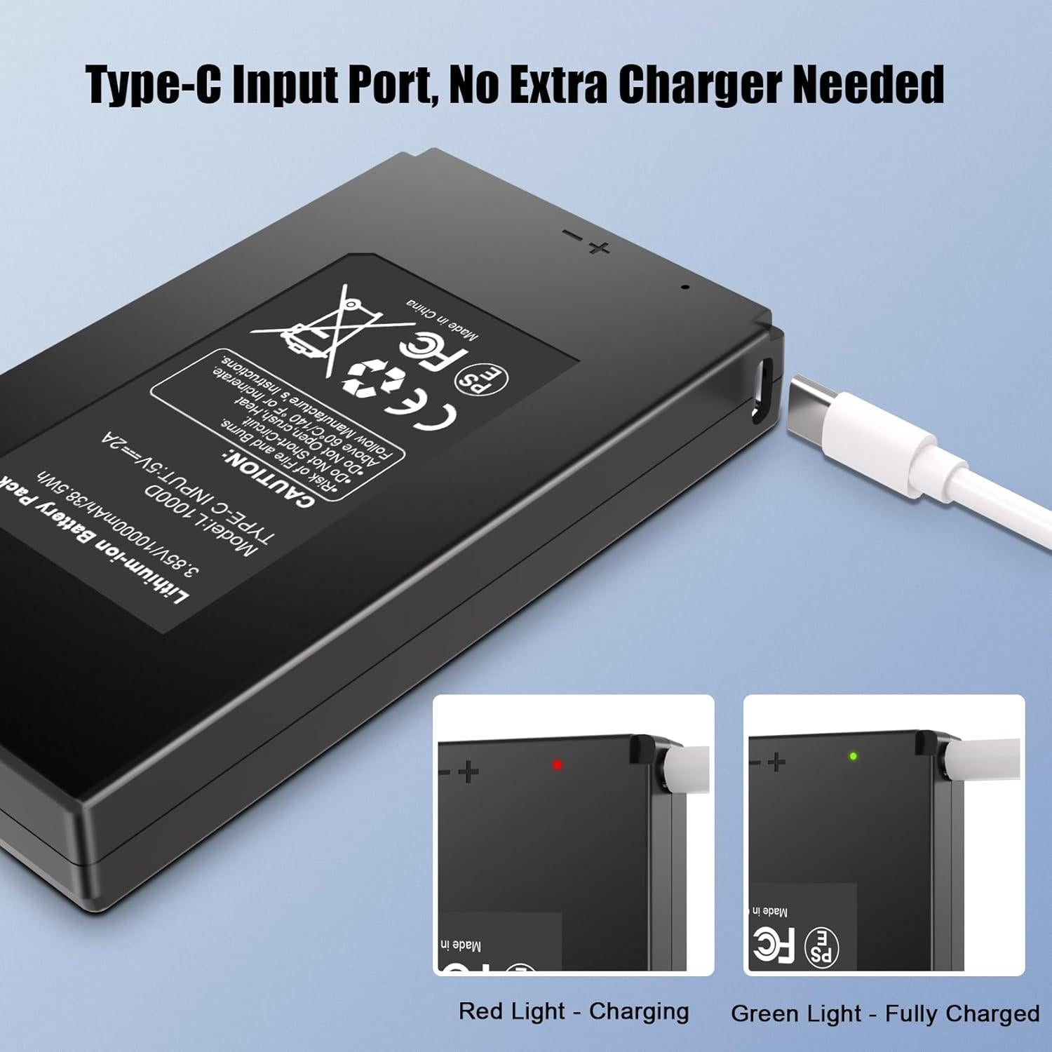 Batería Recargable Litio 10000mAh REACELL para Cámara GardePro