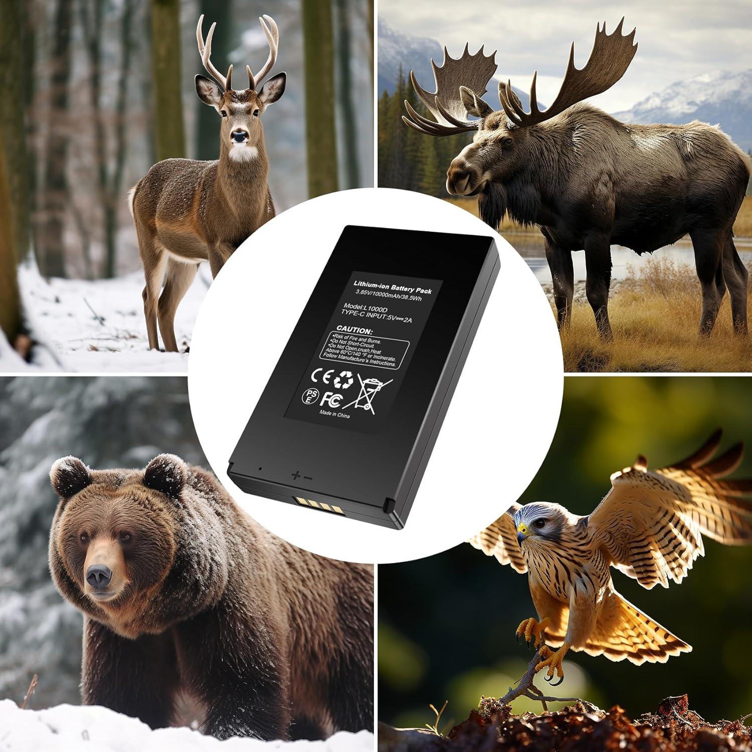 Batería Recargable Litio 10000mAh REACELL para Cámara GardePro