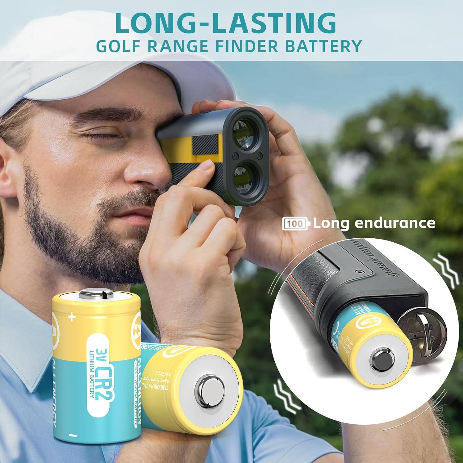 Baterías de Litio CR2 ALLENERGY 3V - Paquete de 6 Unidades