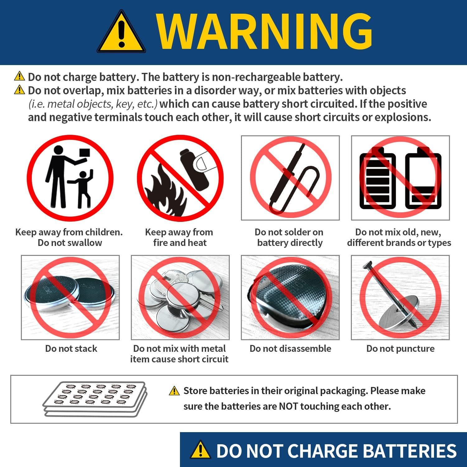 Baterías de Litio EEMB CR2032 - Paquete de 20 Unidades 3V