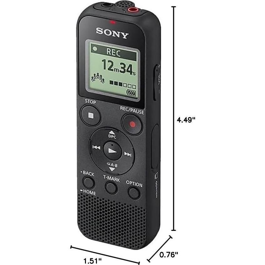 Grabadora de Voz Digital Sony ICD-PX370 Mono USB 4GB