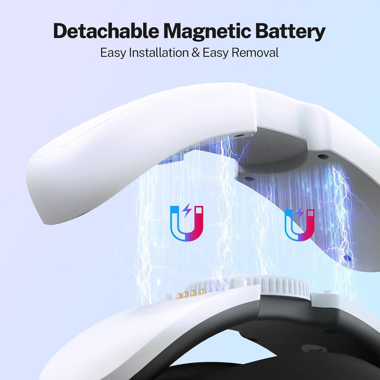 Correa para Cabeza YOGES 10000mAh Compatible con Meta Quest 3S