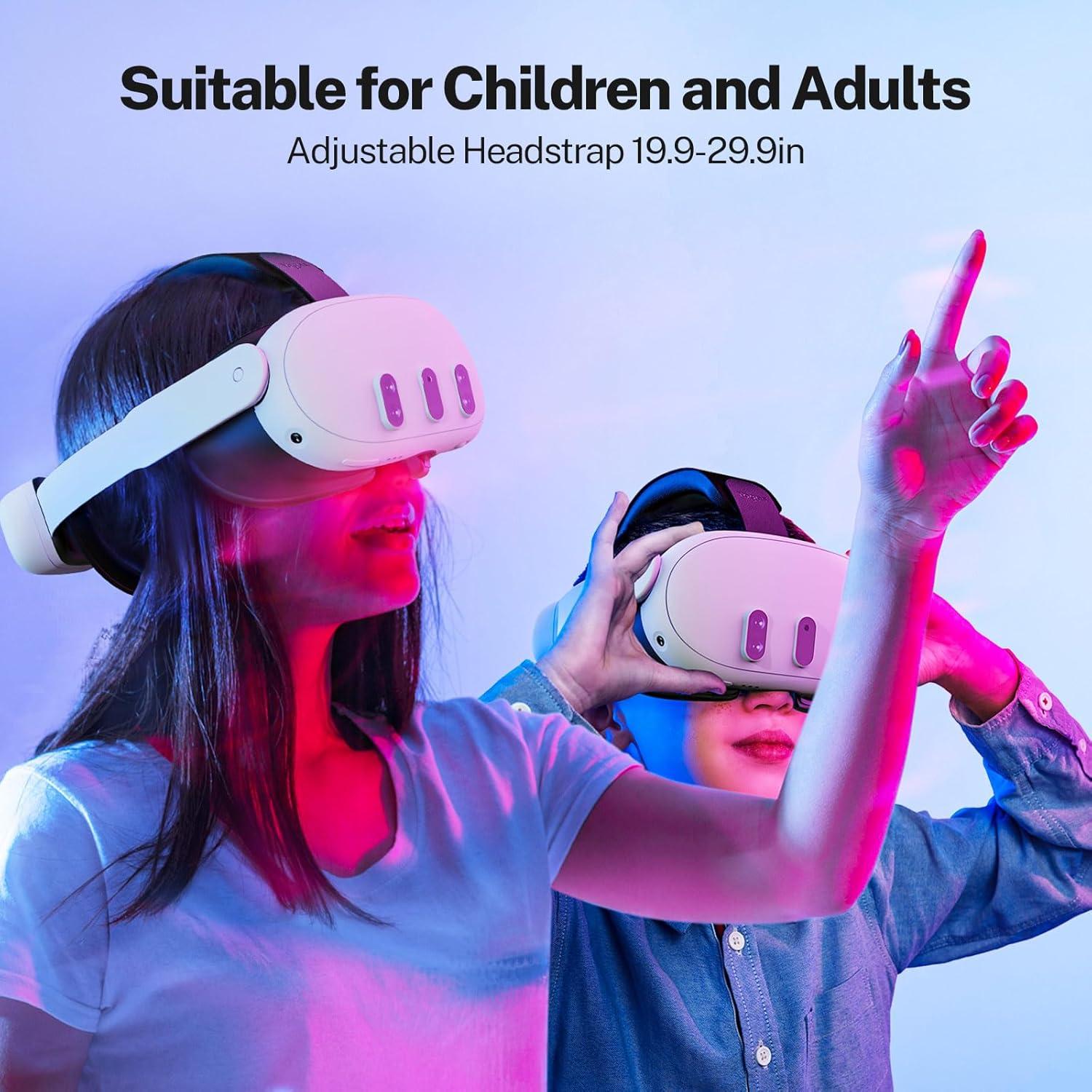 Correa para Cabeza YOGES 10000mAh Compatible con Meta Quest 3S