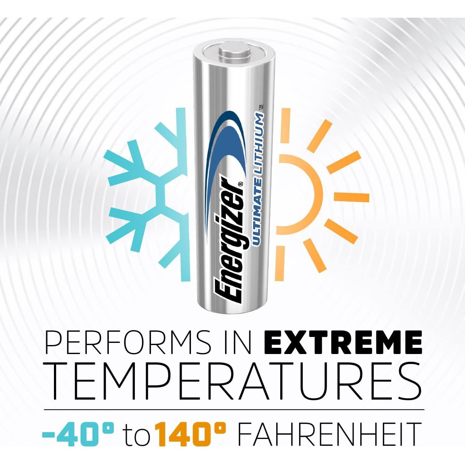 Baterías de Litio AA Energizer Ultimate - Paquete de 8