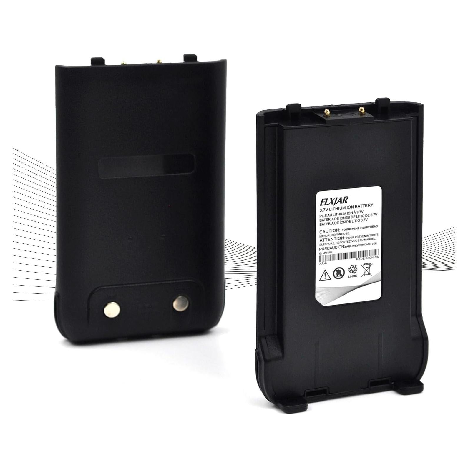 Batería recargable Li-ion 3.7V 1500mAh Arcshell AR-6 Nueva