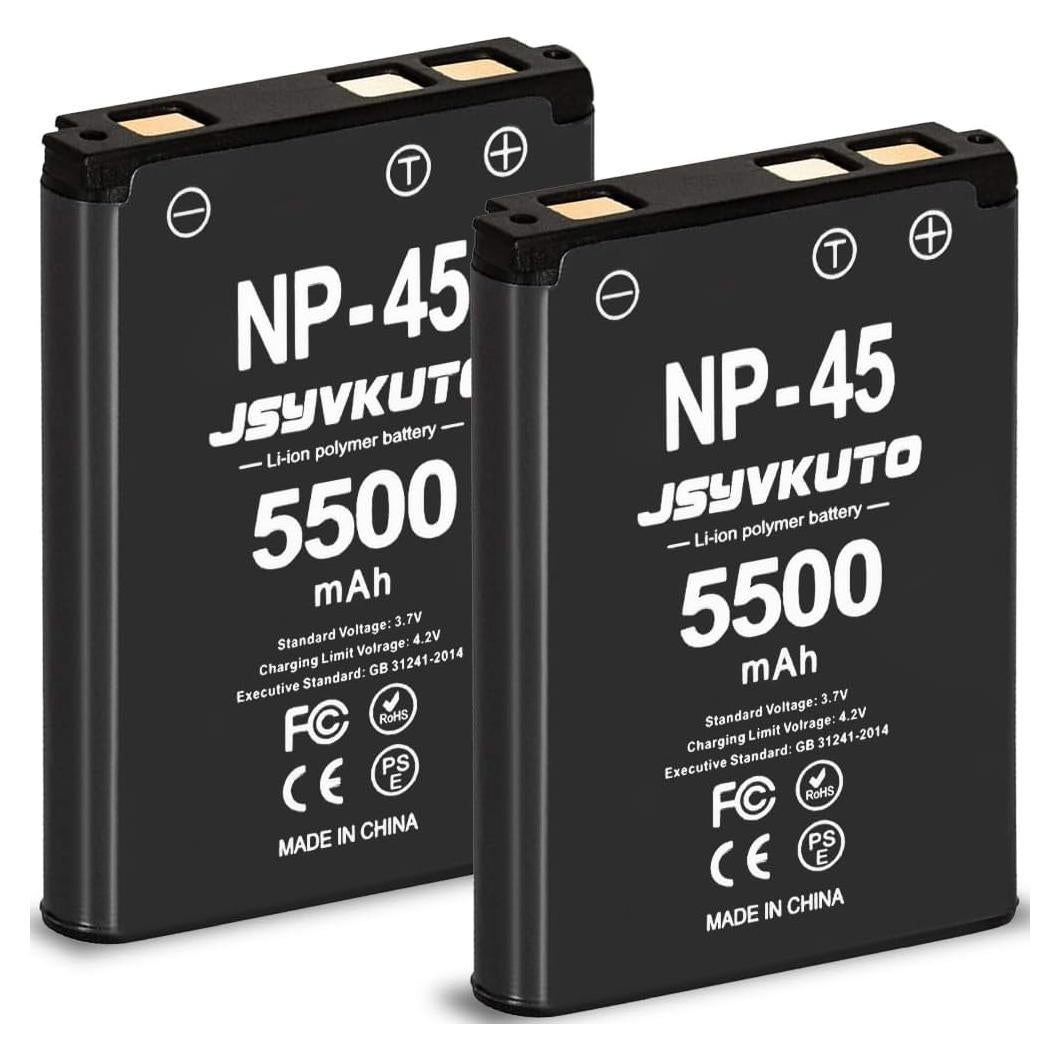 Paquete de 2 Baterías NP-45 5500mAh para Auriculares Arctis Nova Pro