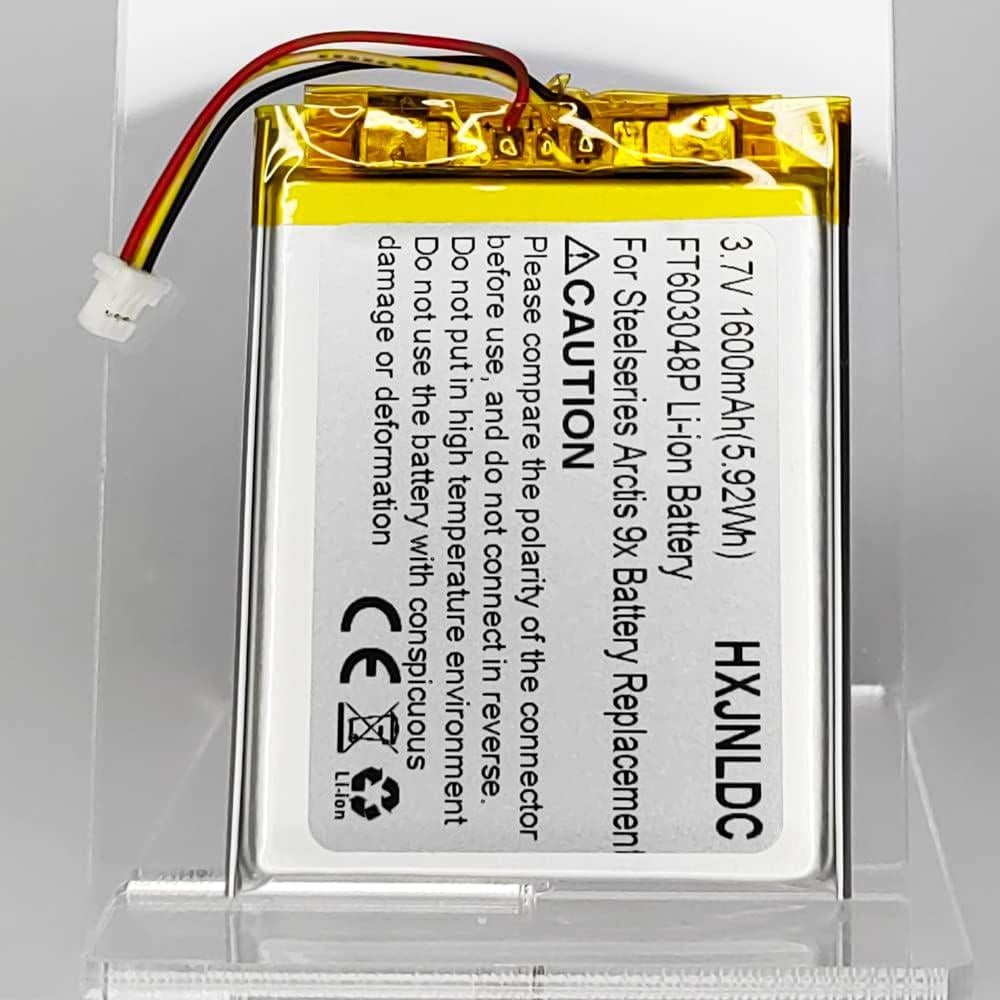 Batería de polímero de litio recargable HXJN FT603048P 3.7V 1600mAh