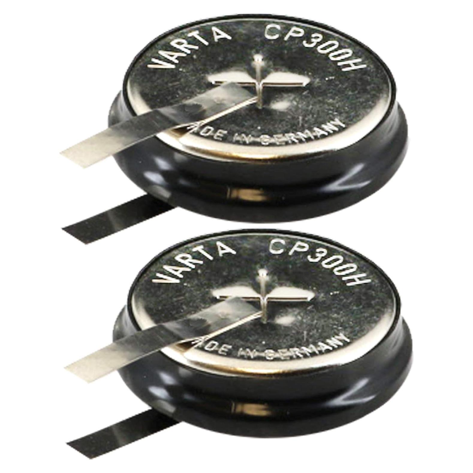 Batería recargable NiMH 1.2V 300mAh Exell 2-Pack para GPS