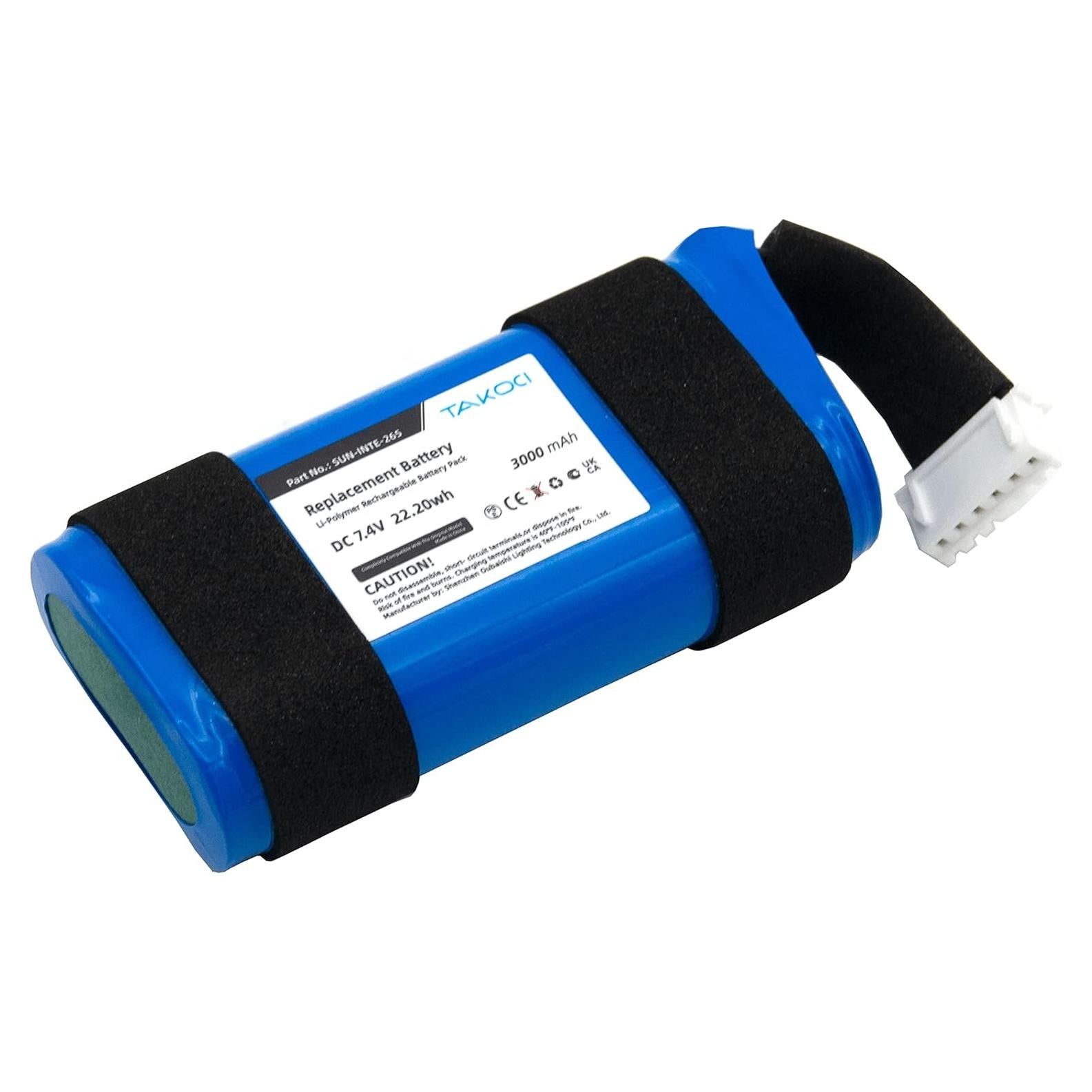 Batería de Reemplazo Li-ion SUN-INTE-265 para PartyBox On-The-Go 3000mAh