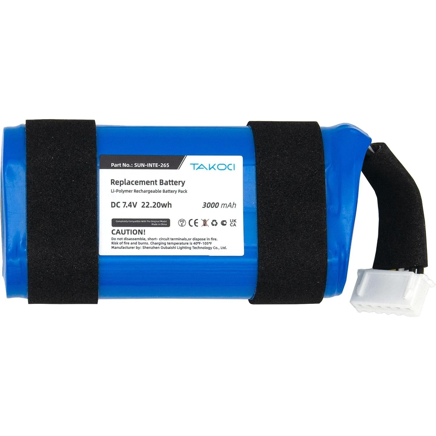 Batería de Reemplazo Li-ion SUN-INTE-265 para PartyBox On-The-Go 3000mAh