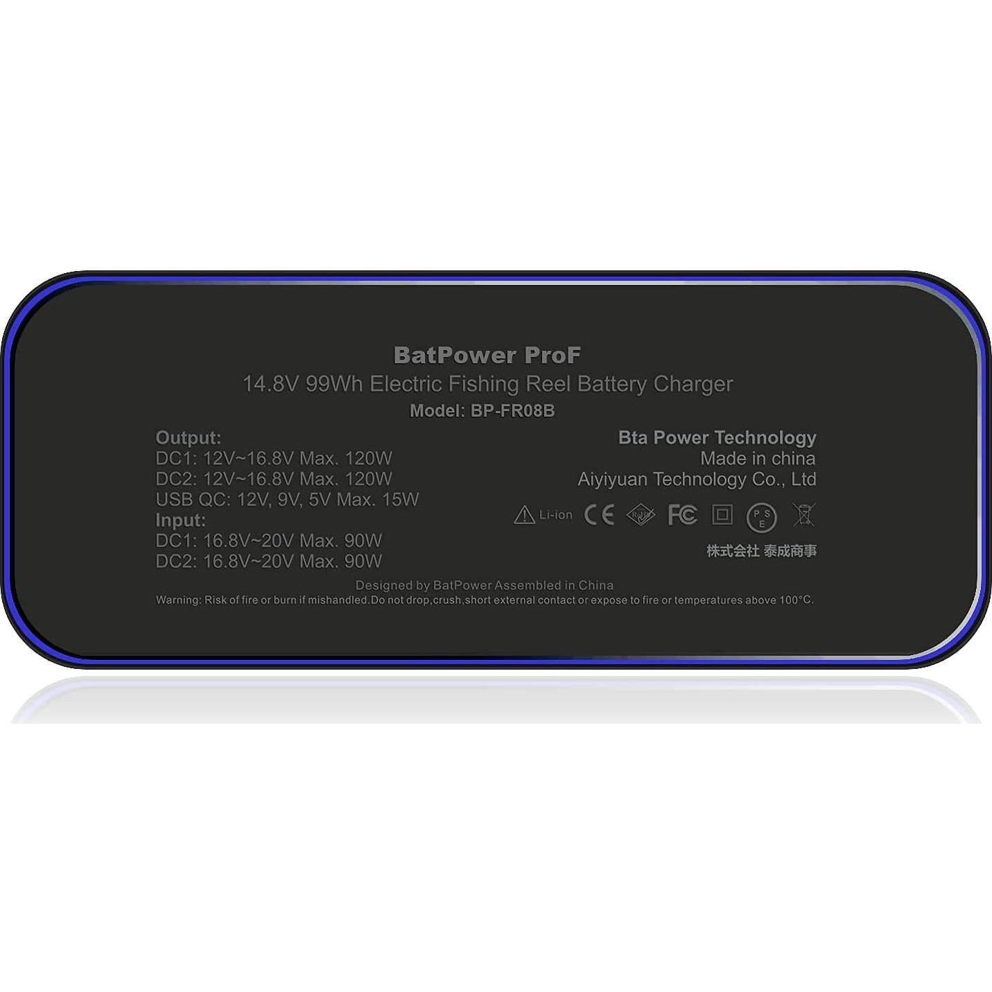 Batería Eléctrica BatPower ProF 7800mAh para Carretes Daiwa y Shimano