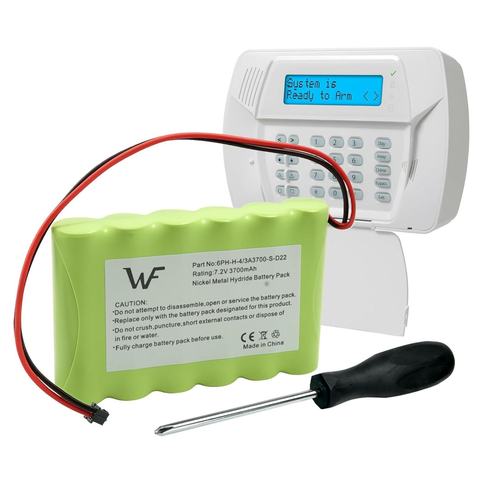 Batería de Reemplazo WirelessFinest 7.2V 3700mAh para DSC