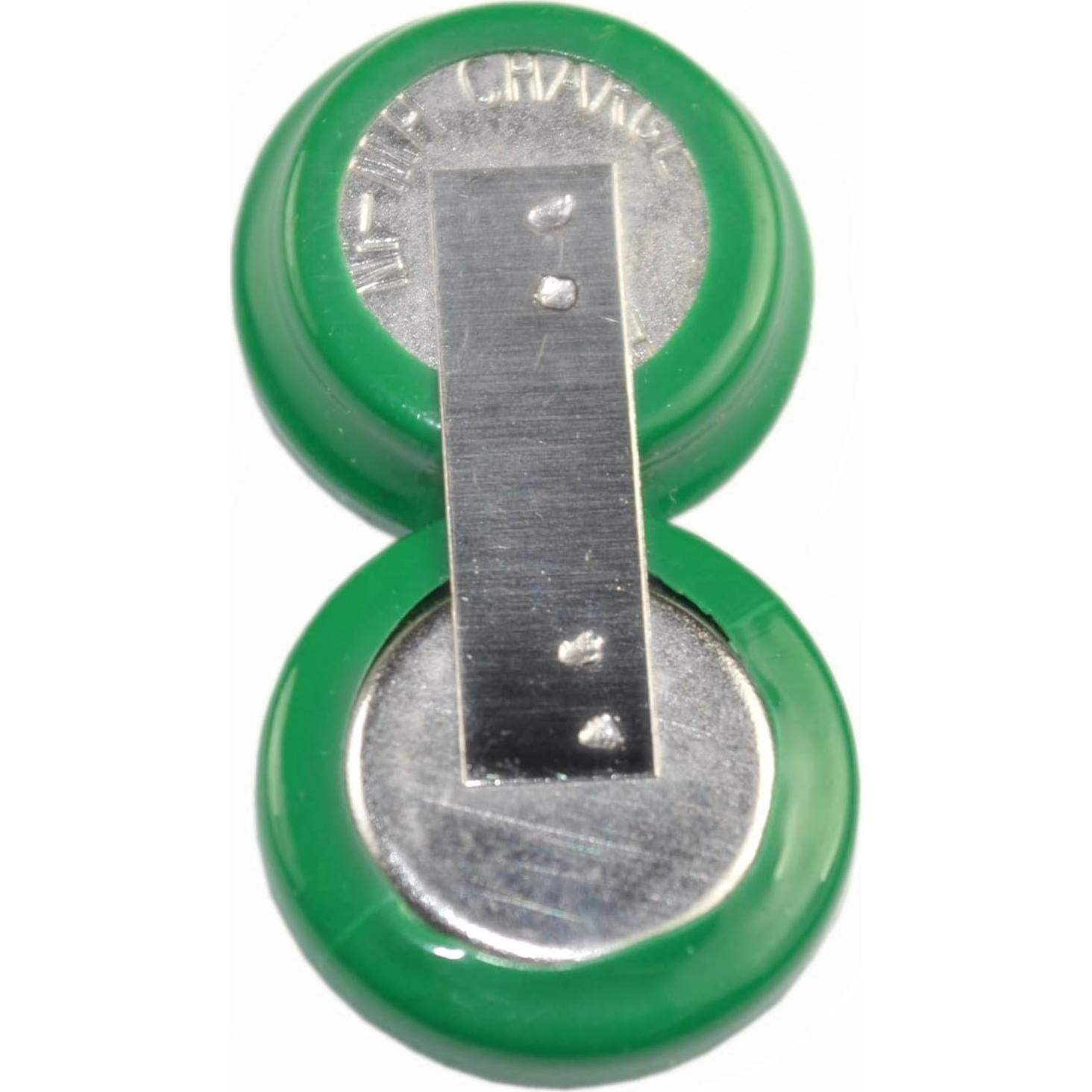 Batería Recargable Ni-MH HQRP 2-Pack 2.4V 80mAh para Auriculares