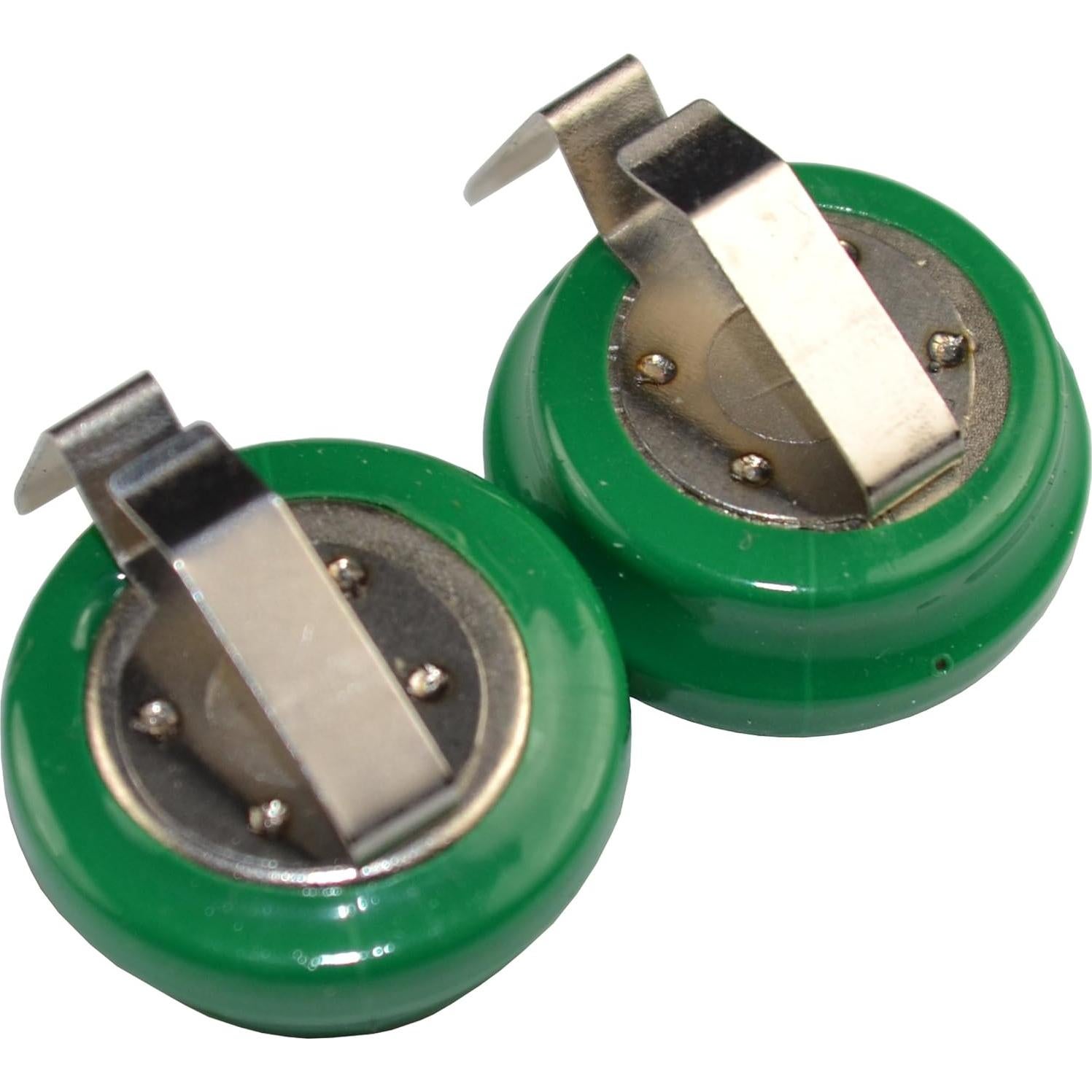 Baterías Recargables Ni-MH HQRP 2-Pack 2.4V 80mAh para Auriculares