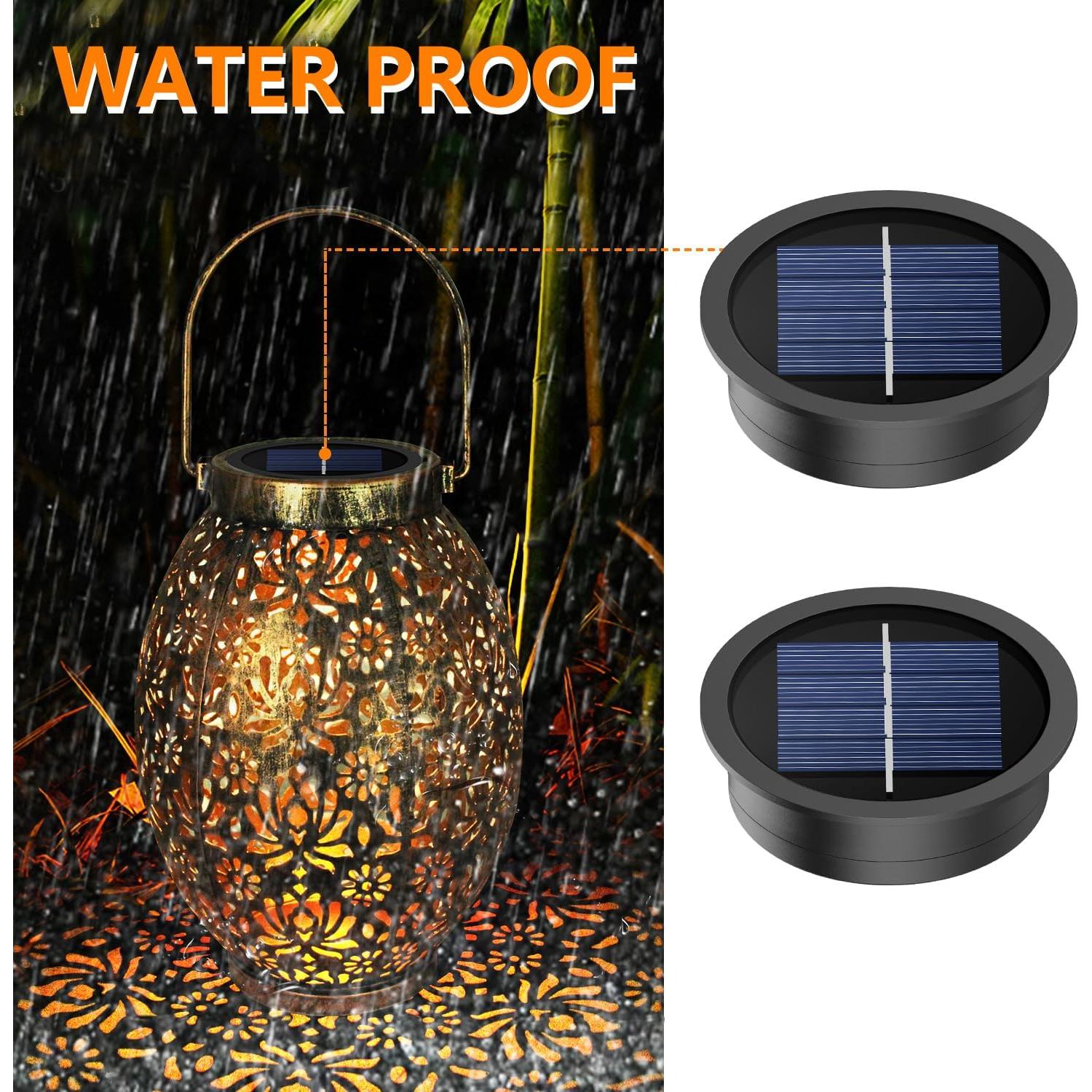 Kit de Repuesto 4 Piezas Luz Solar X-PREK 7 cm LED Blanca