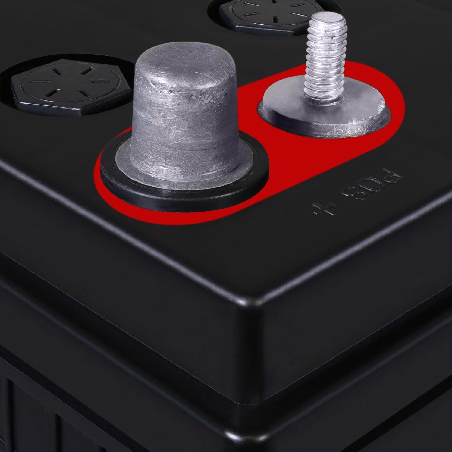 Batería Mighty Max 8V 170Ah AGM Terminal Doble para Carritos de Golf