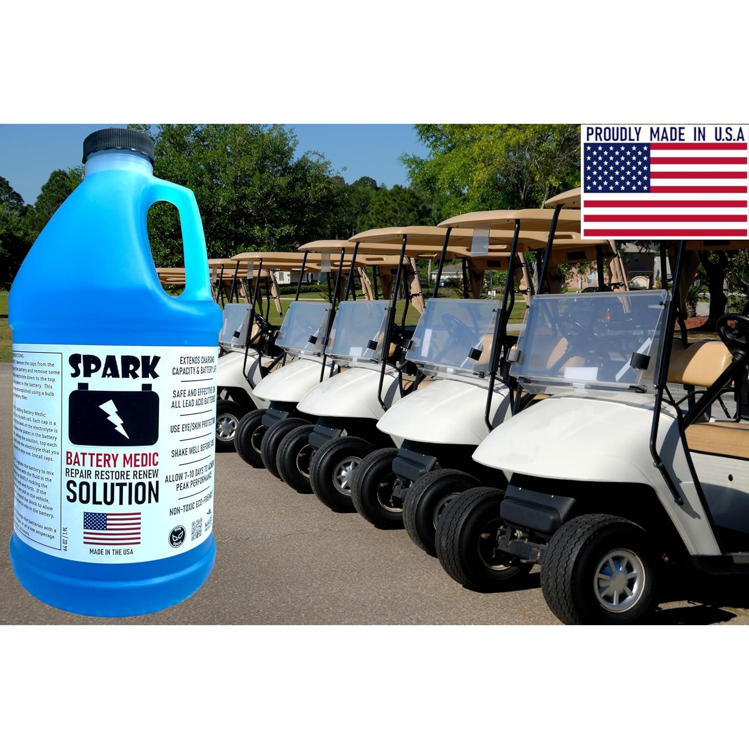 Restaurador de Baterías SPARK Battery Medic 64oz - Plomo Ácido