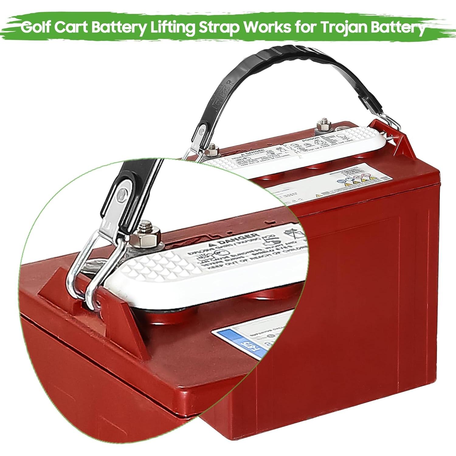 Correa de Elevación de Batería 10L0L para Carros de Golf