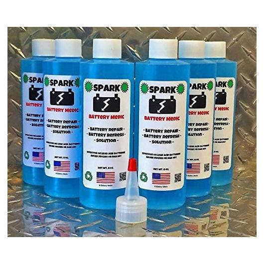 Solución Líquida Restauradora Baterías Carro Golf 6.8V Battery Medic