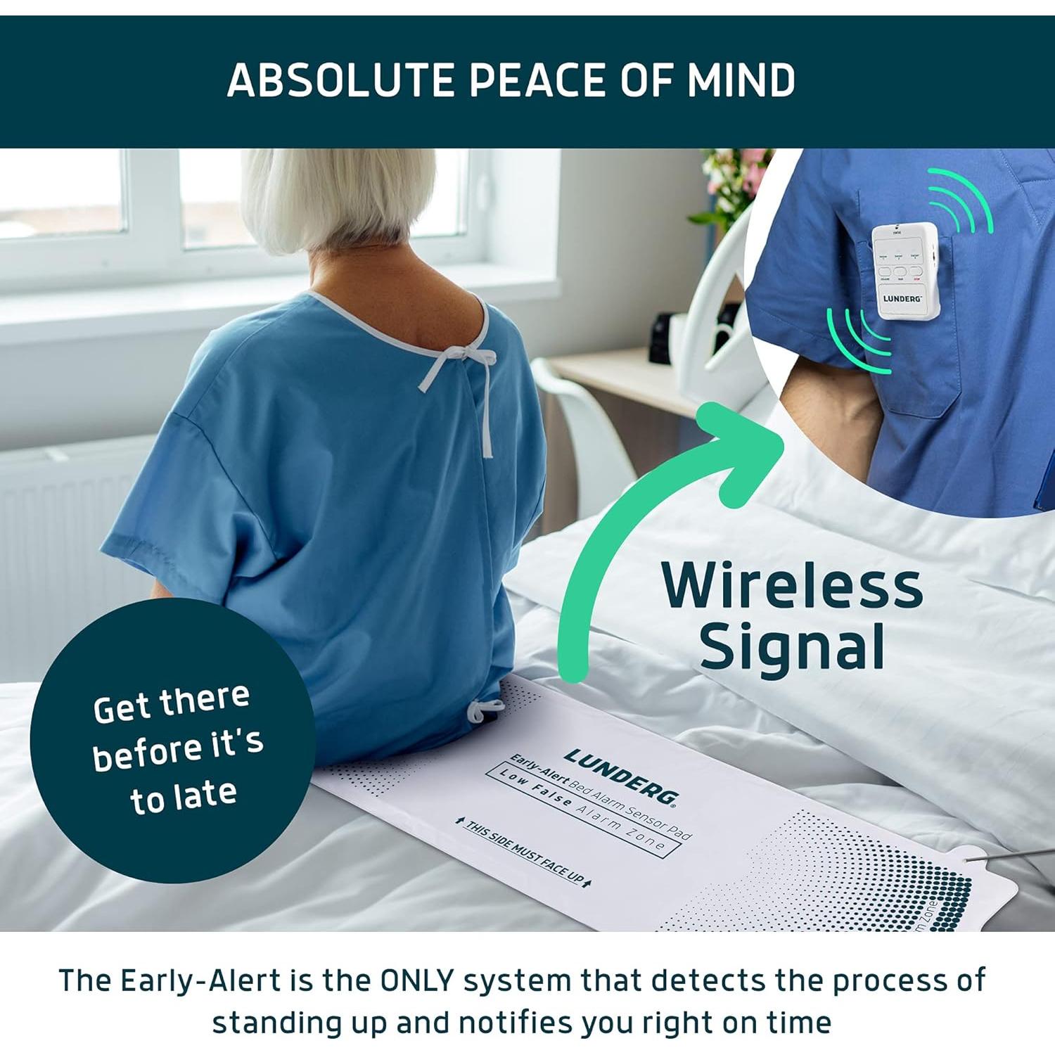 Pager de Reemplazo Lunderg para Alarma de Cama - Incluye Baterías