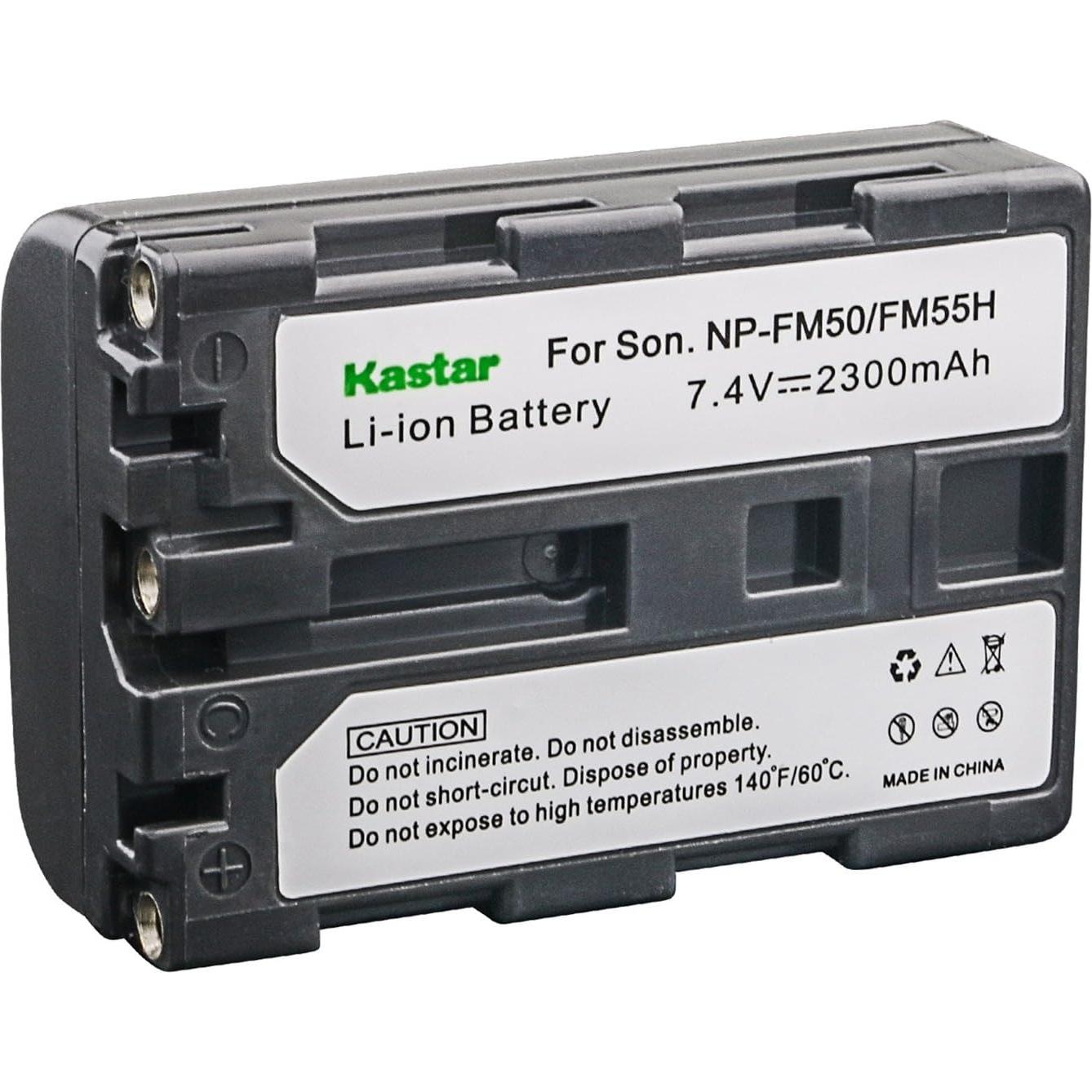 Batería Kastar NP-FM50 para cámaras Sony 2300mAh 7.4V