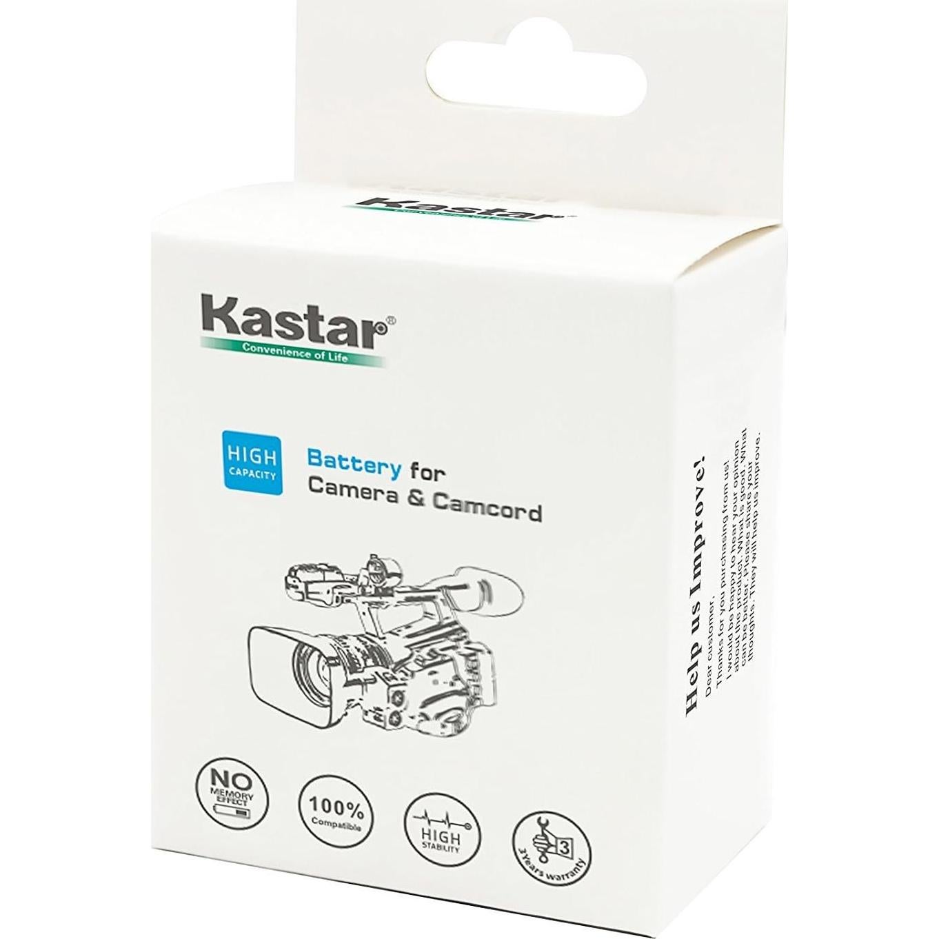 Batería de Reemplazo Kastar para Camcorder Panasonic 5900mAh