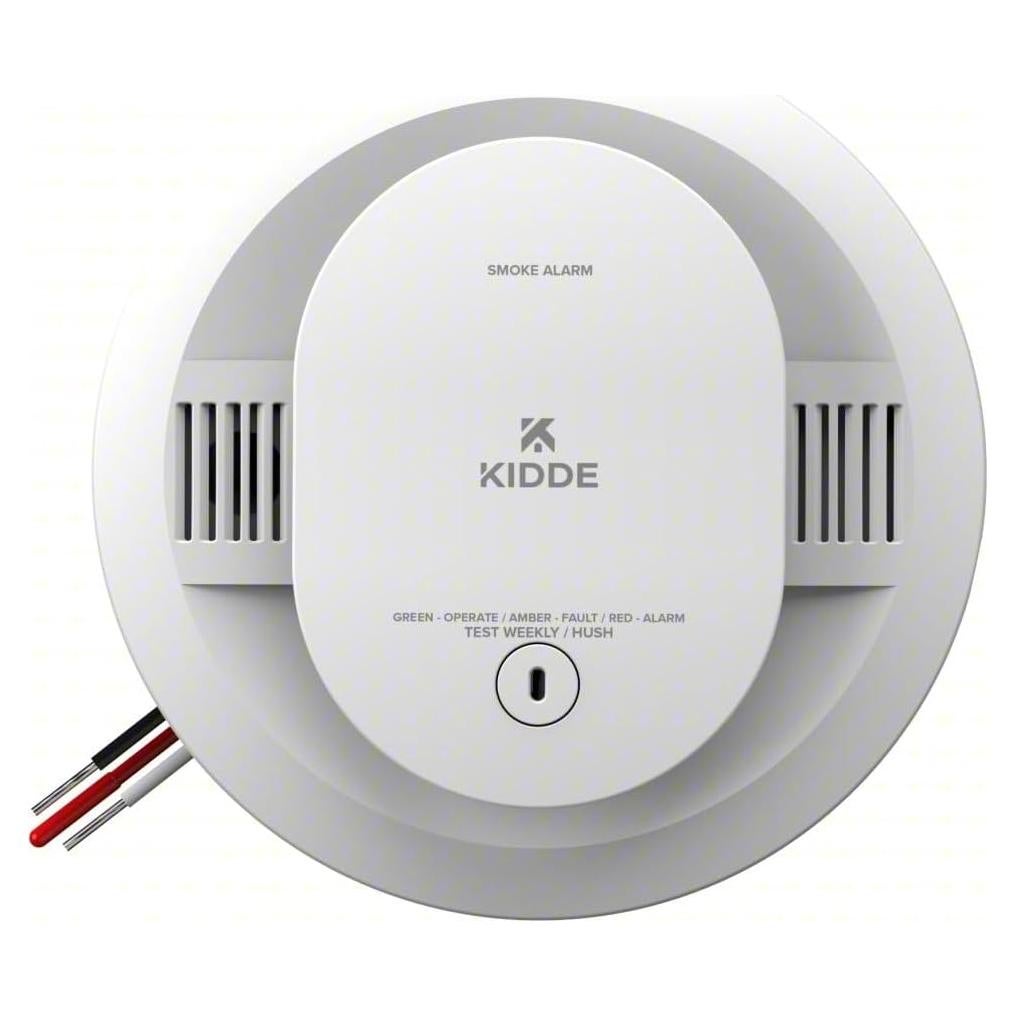 Alarma de Humo Kidde SMACFEX 120V con Batería 9V y Detección Rápida