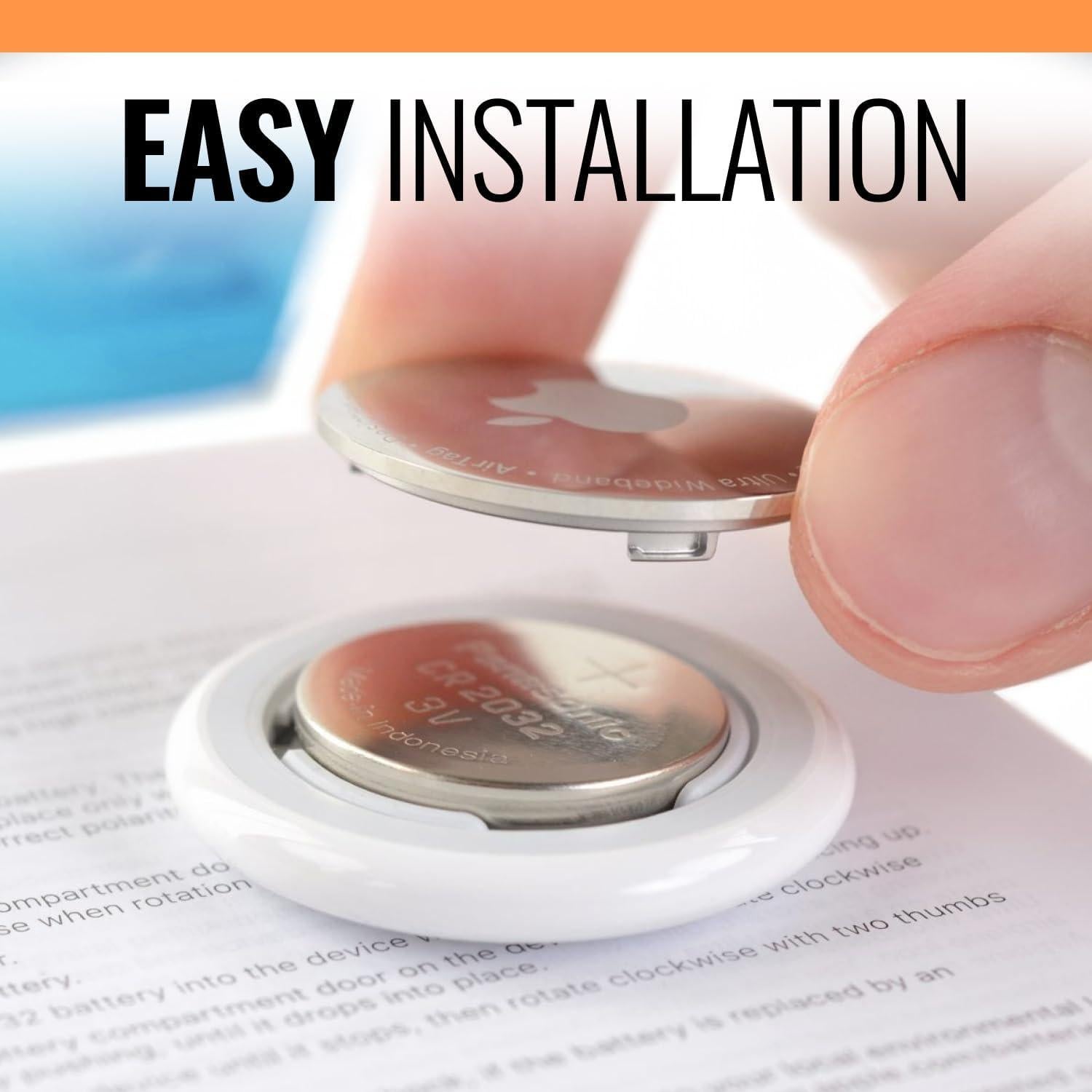 Batería de Litio 3V CR2032 Rome Tech - Reemplazo para AirTags