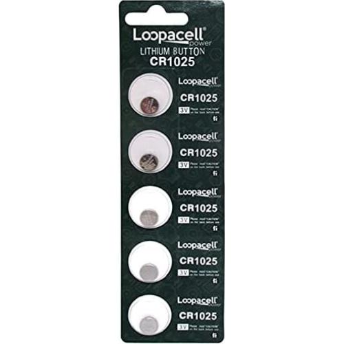Batería de botón Loopacell CR1025 3V para dispositivos