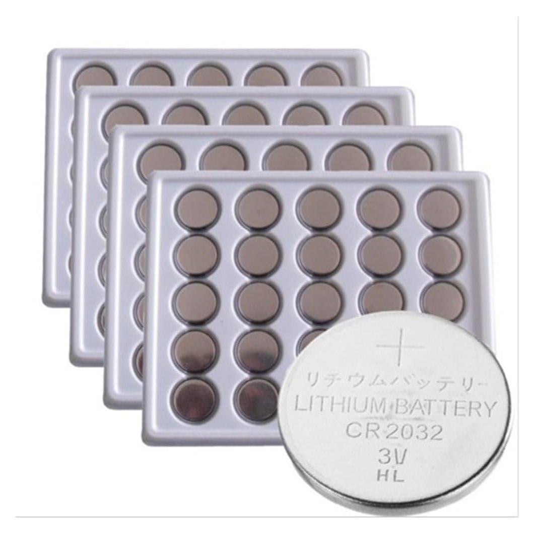 Paquete de 100 Baterías de Litio CR2032 SkoTeRy 3V 230mAh