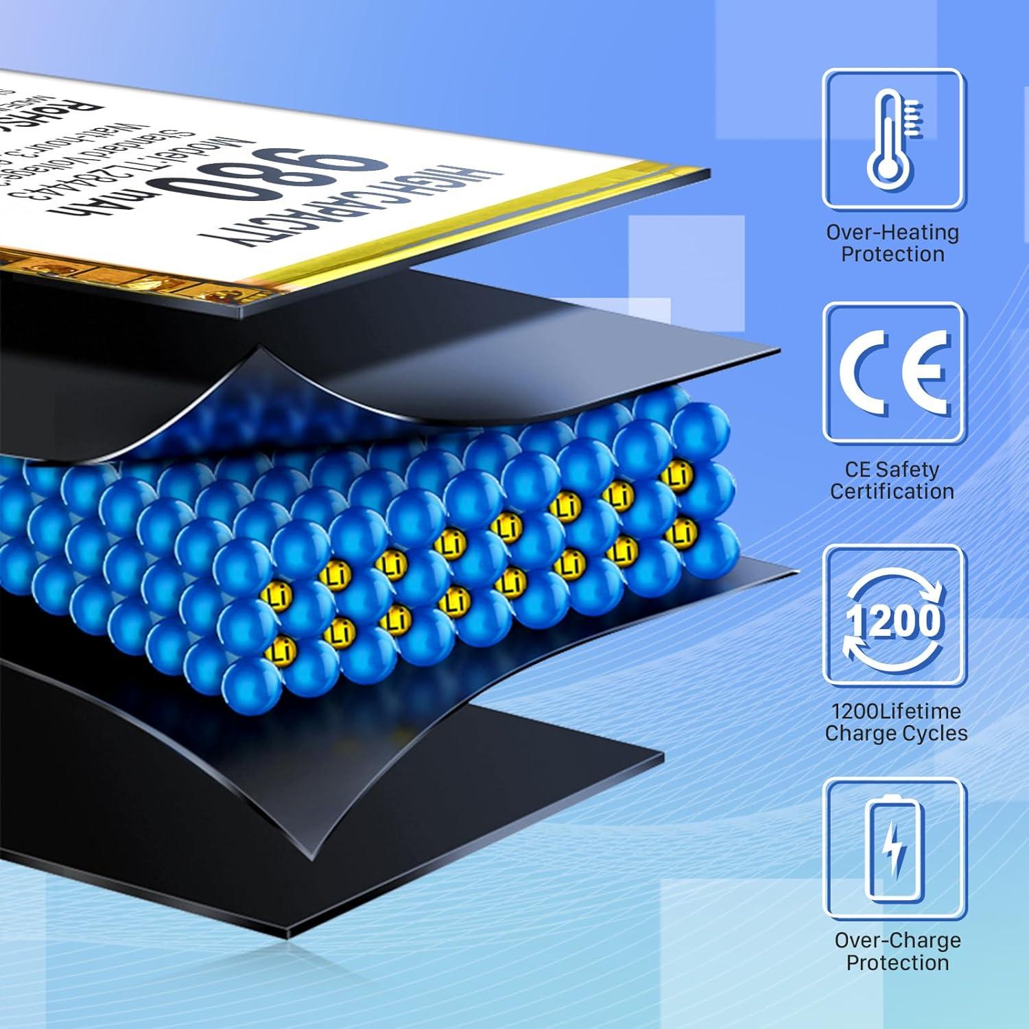 Batería TL284443 de Reemplazo para Termostato Nest 2ª y 3ª Gen