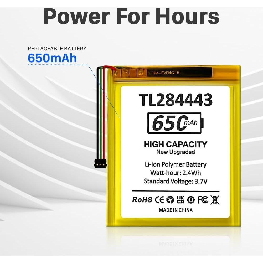 Batería TL284443 HUAENG 650mAh para Termostato Nest 2ª 3ª Gen
