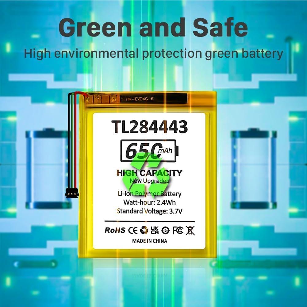 Batería TL284443 HUAENG 650mAh para Termostato Nest 2ª 3ª Gen