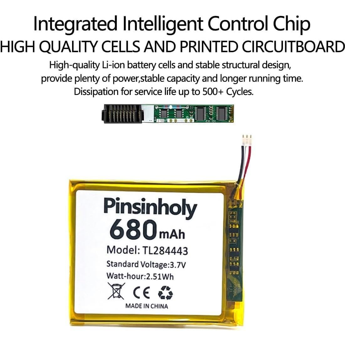 Batería TL284443 Pinsinholy para Termostato Nest 2da 3ra Gen