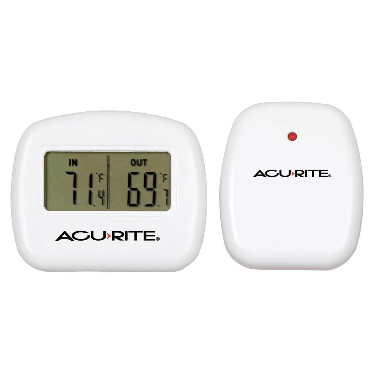 Termómetro Inalámbrico AcuRite 00782A2 Interior/Exterior LCD