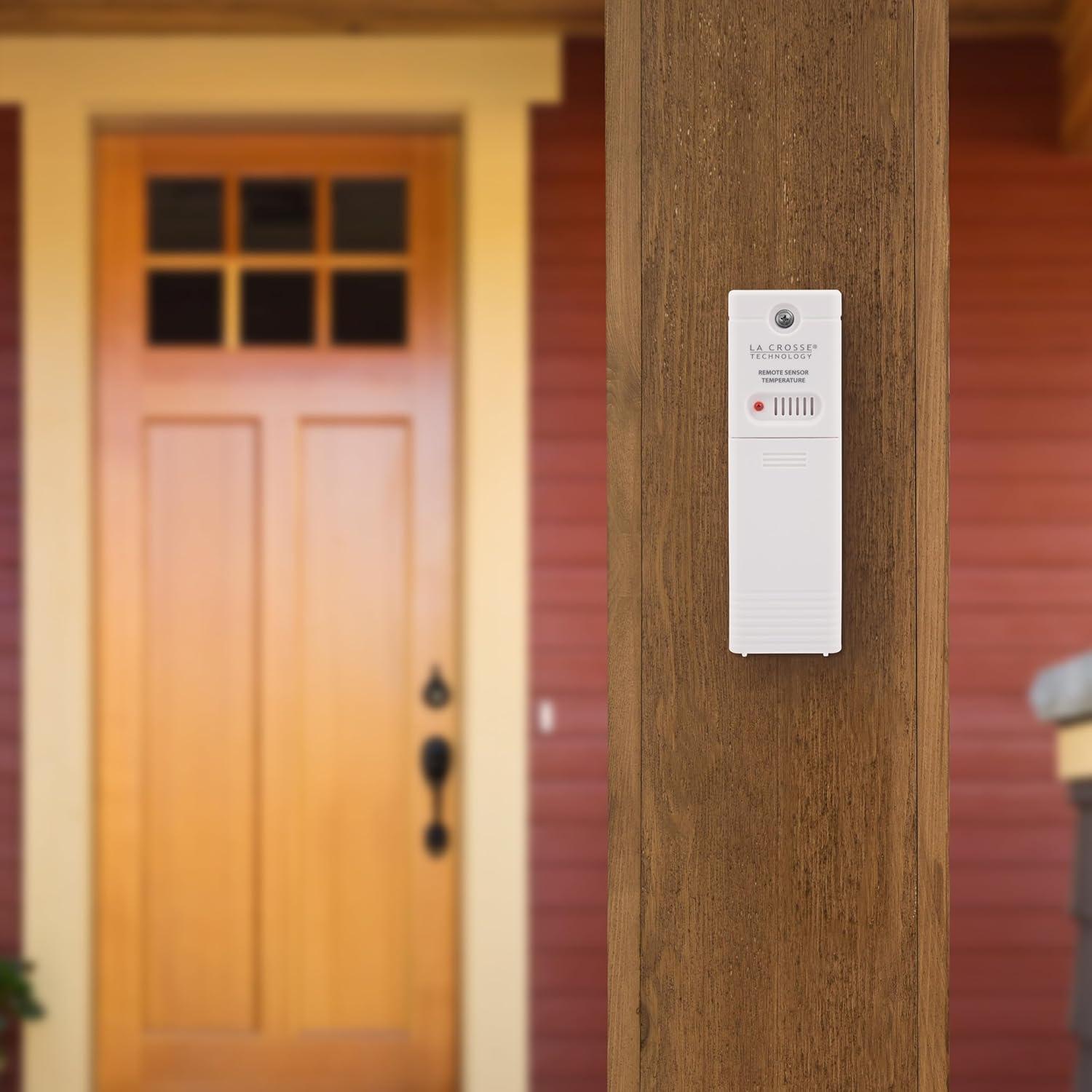 Termómetro Digital Inalámbrico La Crosse Technology Negro