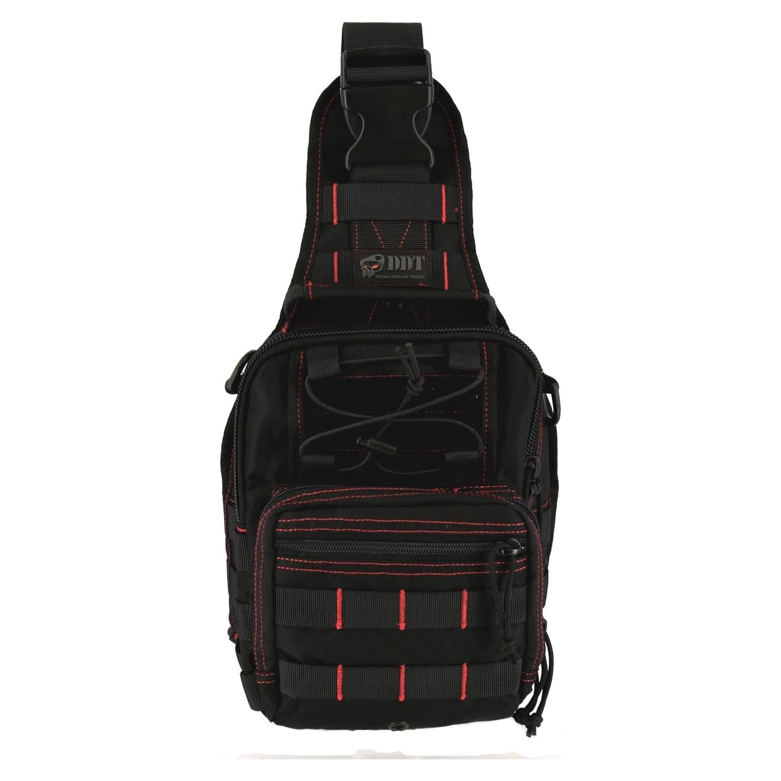 Bolsa Táctica DDT Night Stalker Pequeña 8L Color Bloodline