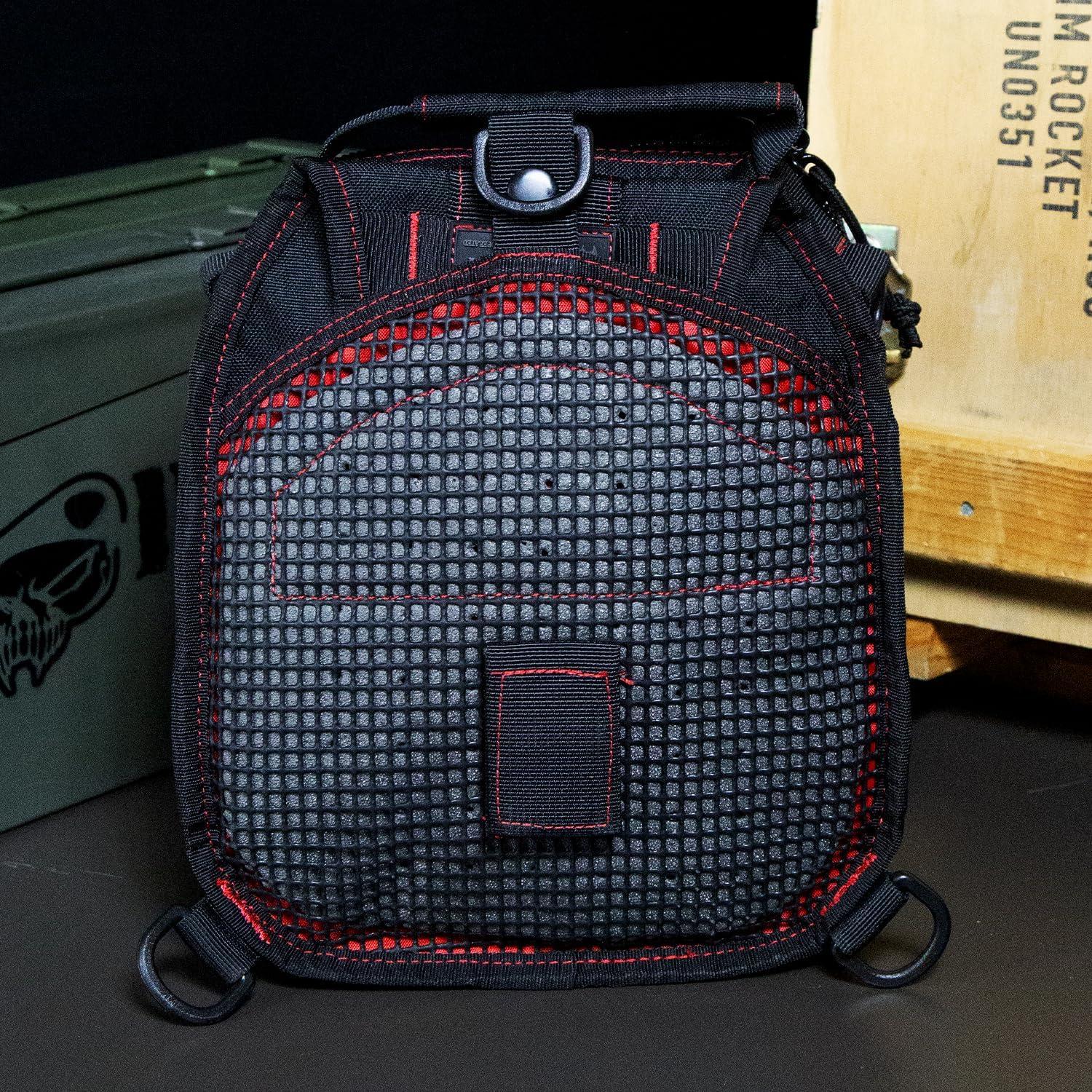 Bolsa Táctica DDT Night Stalker Pequeña 8L Color Bloodline