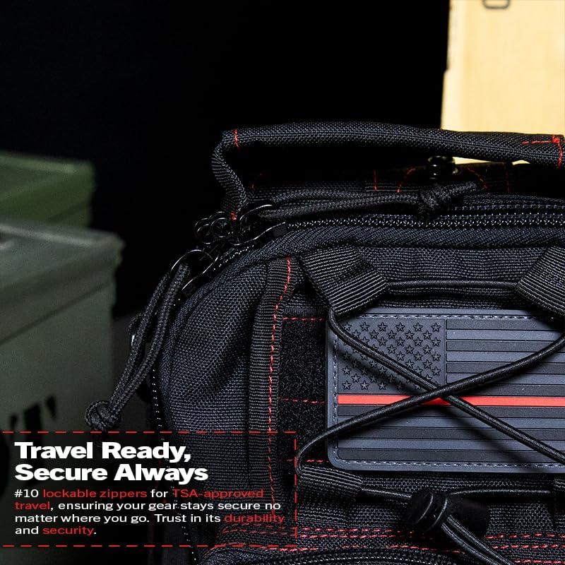 Bolsa Táctica DDT Night Stalker Pequeña 8L Color Bloodline