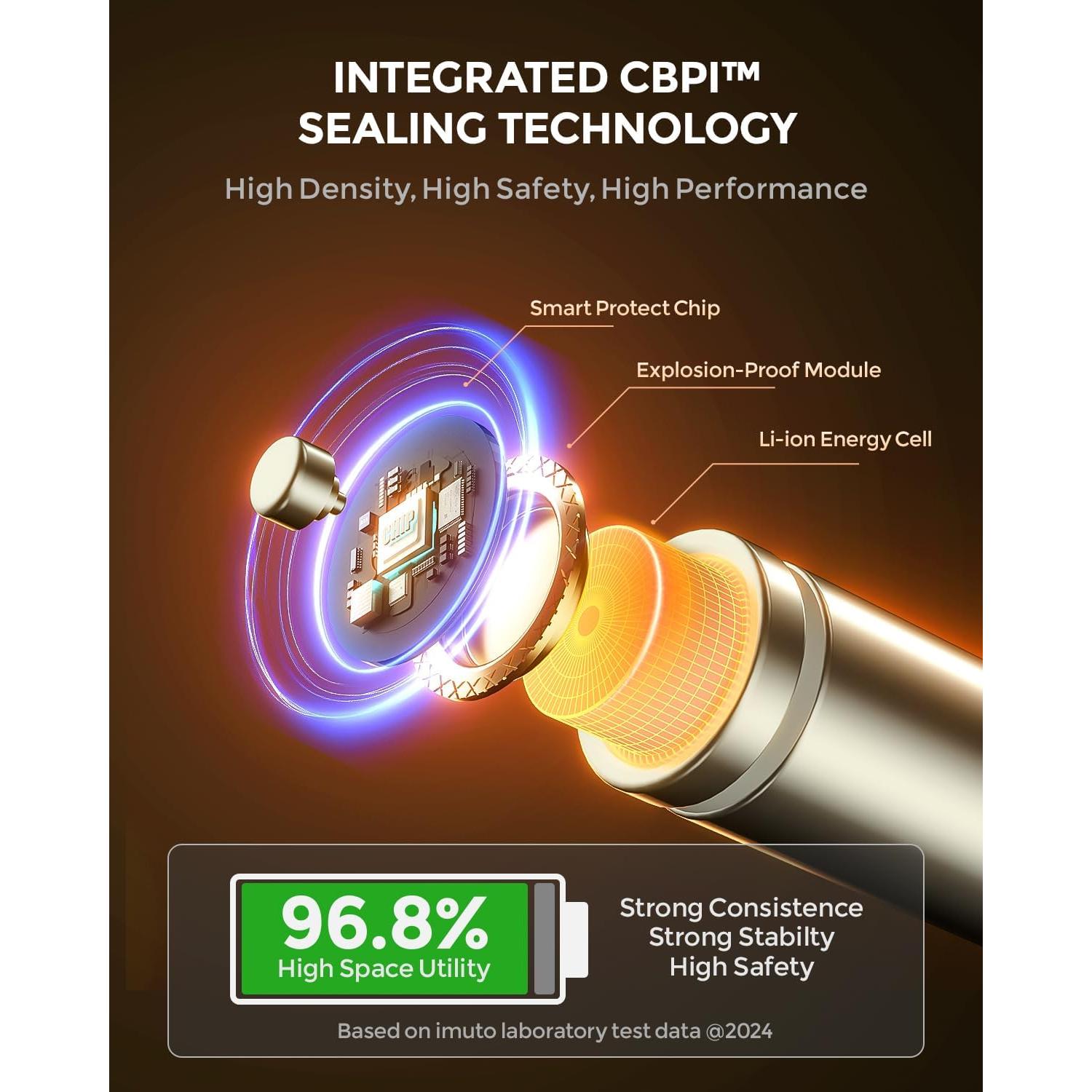 Baterías recargables AA imuto 3600mWh con cargador rápido 8 unidades