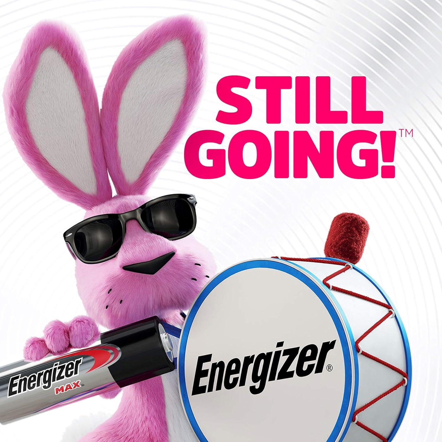 Baterías D Alcalinas Energizer MAX - Paquete de 8 Unidades
