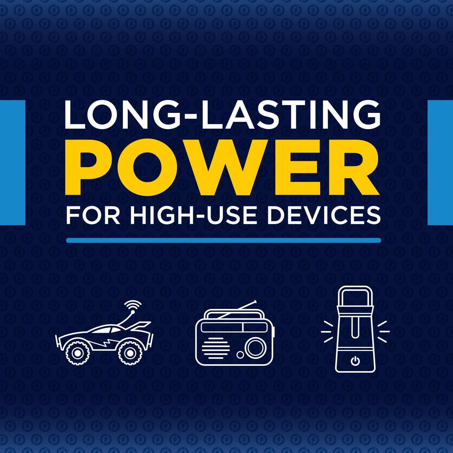 Baterías D Alcalinas Rayovac - Paquete de 12 Unidades